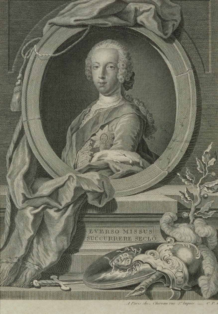 Príncipe Carlos Eduardo Estuardo (1720-88) de Robert Strange