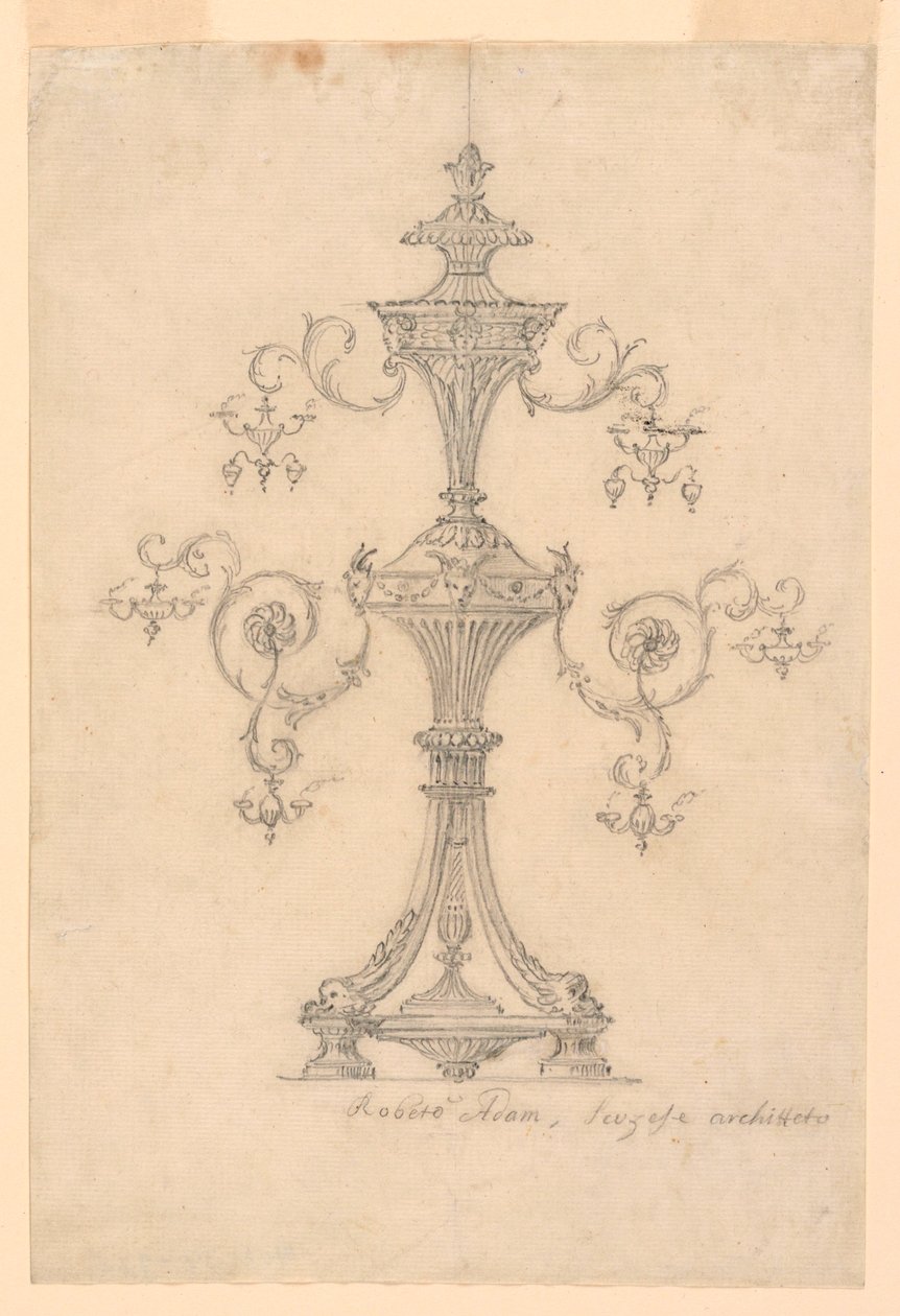 Candelabro de Robert Adam