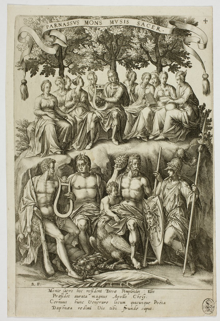 Parnassus, placa 4 de Parnassus Biceps de Robert Boissard