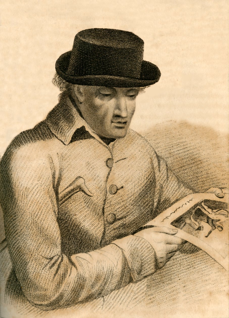 Henry Constantine Jennings. El virtuoso notable, 1821 de Robert Cooper