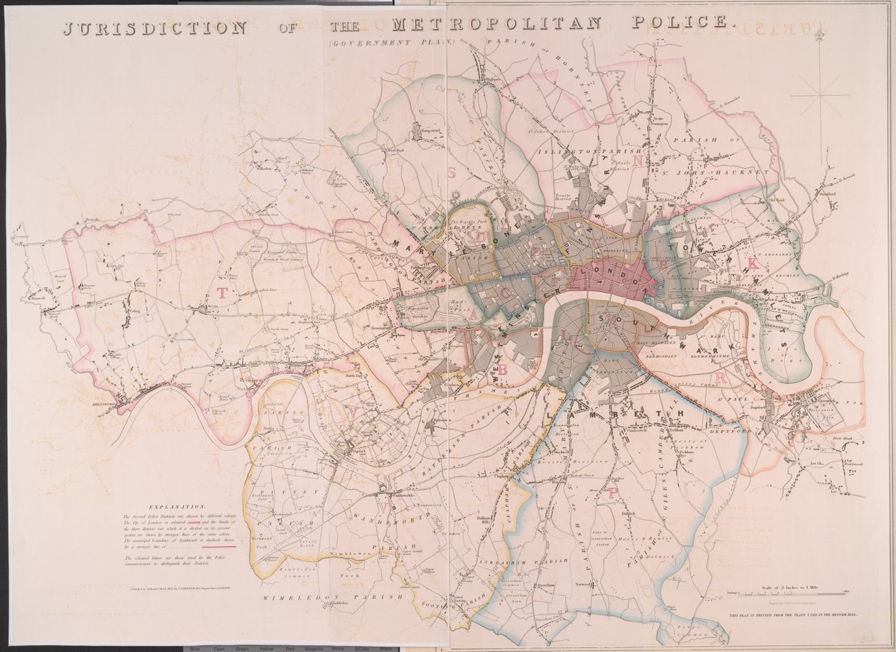 Jurisdicción de la Policía Metropolitana de Robert Dawson
