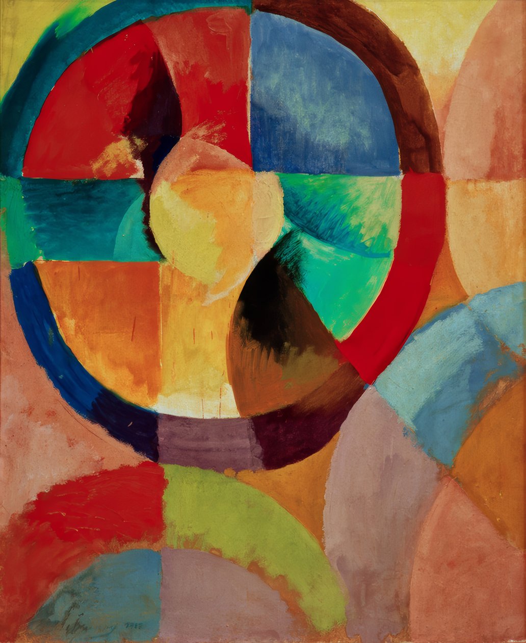 Formas circulares, Sol No. 1 de Robert Delaunay