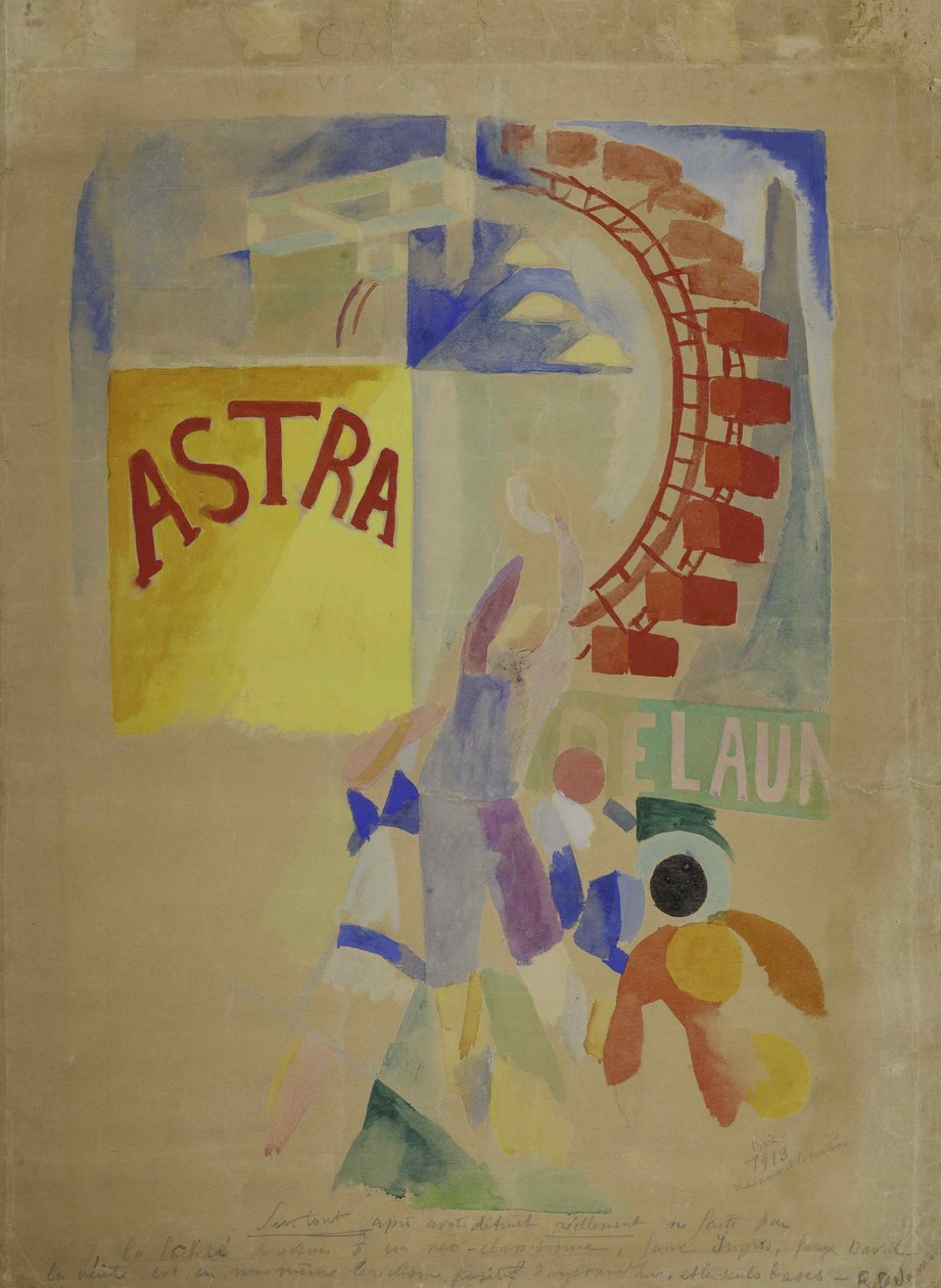 El equipo de Cardiff, 1912-1913 de Robert Delaunay