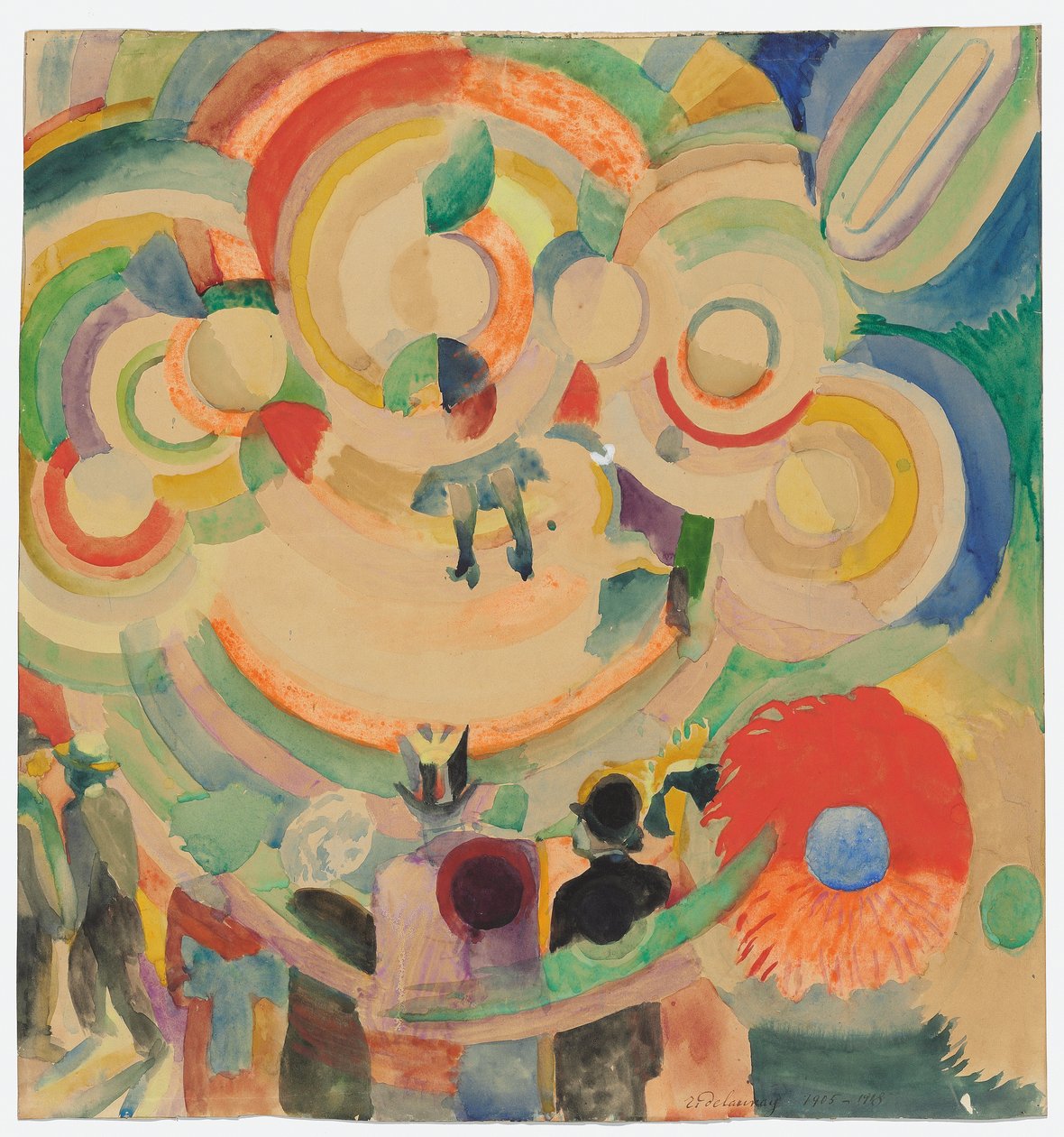 Carrusel de cerdos de Robert Delaunay