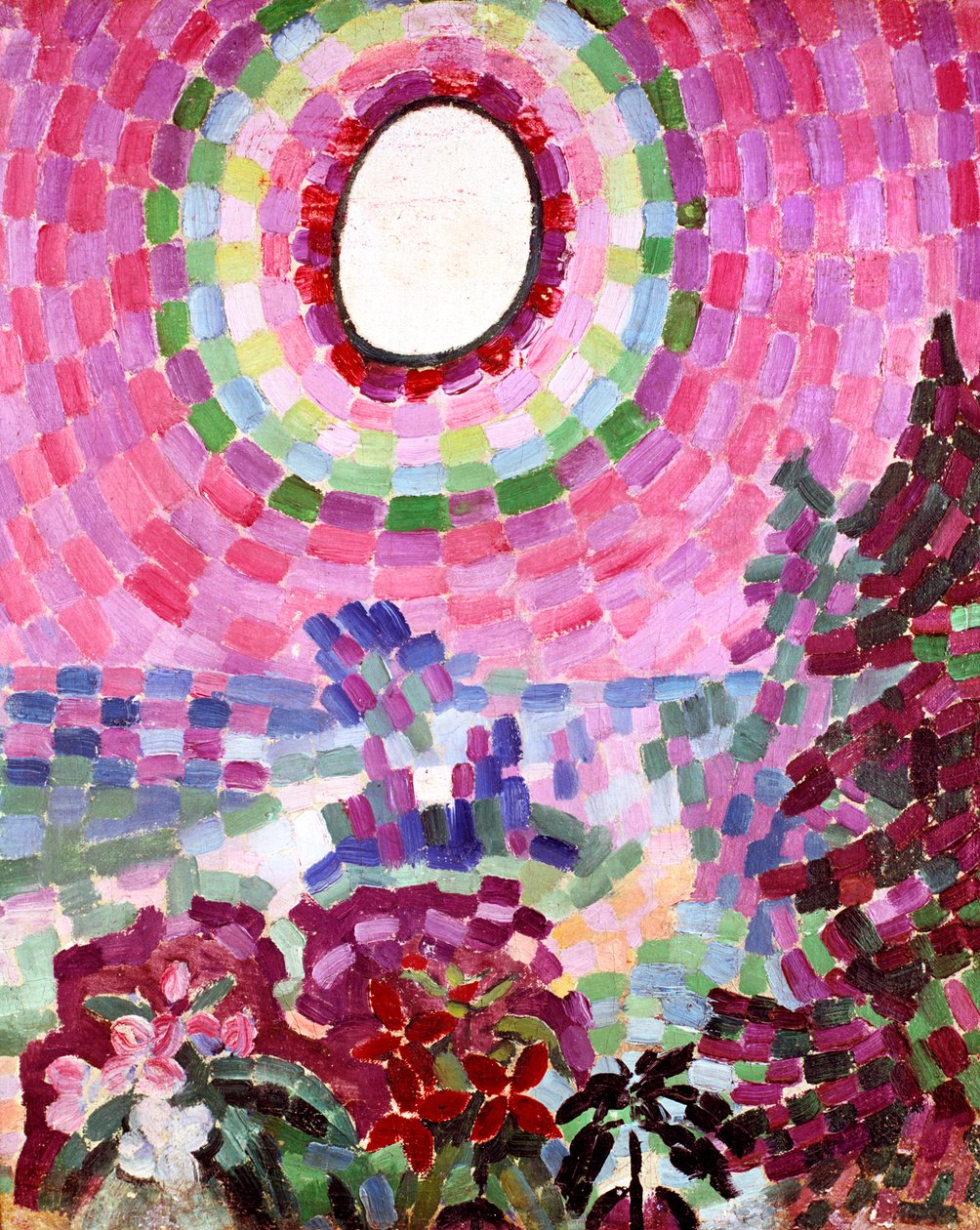 Pasaje con disco, 1906 de Robert Delaunay