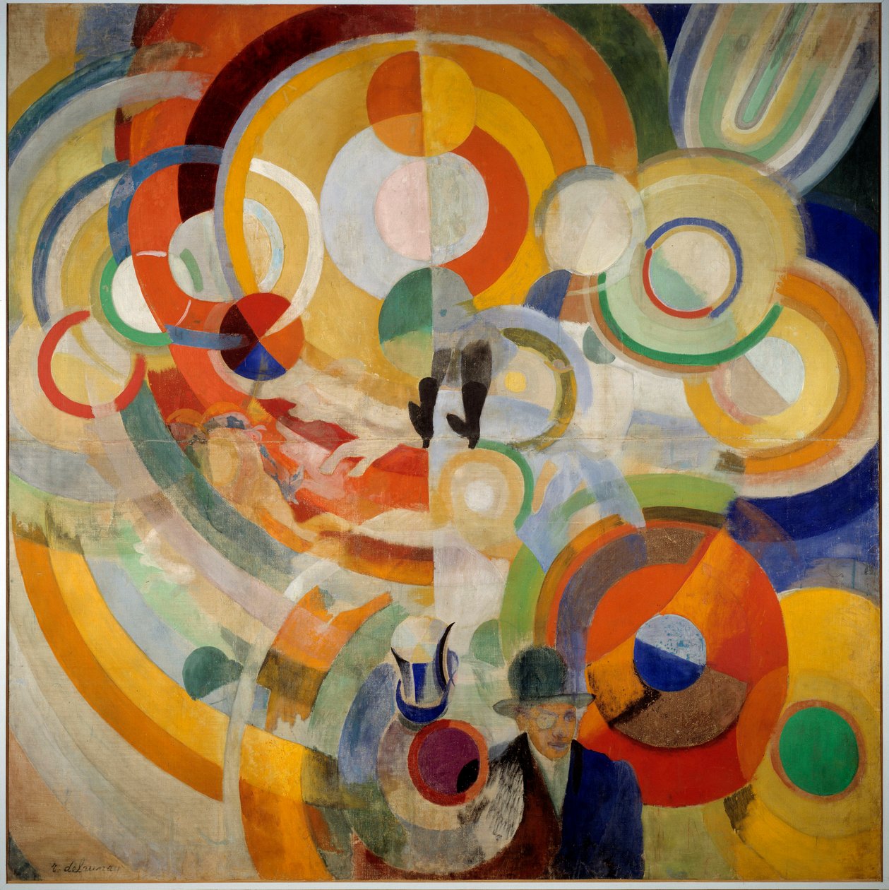 Asidero para cerdos (o asidero eléctrico) de Robert Delaunay