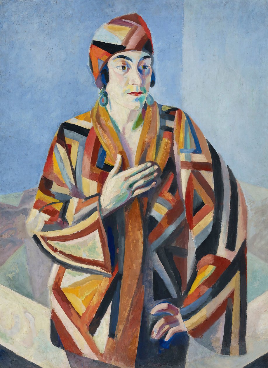 Retrato de Madame Mandel, 1923 de Robert Delaunay