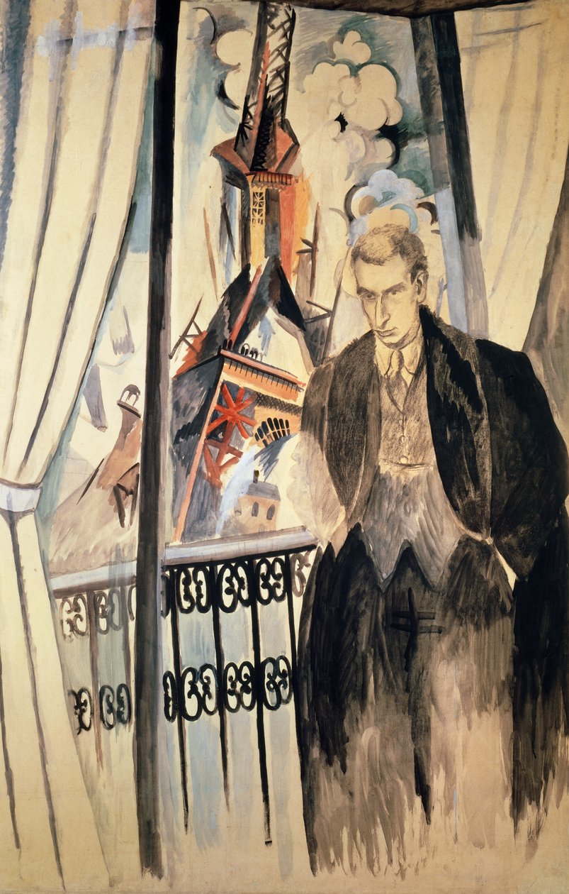 Retrato de Philippe Soupault (Chaville de Robert Delaunay