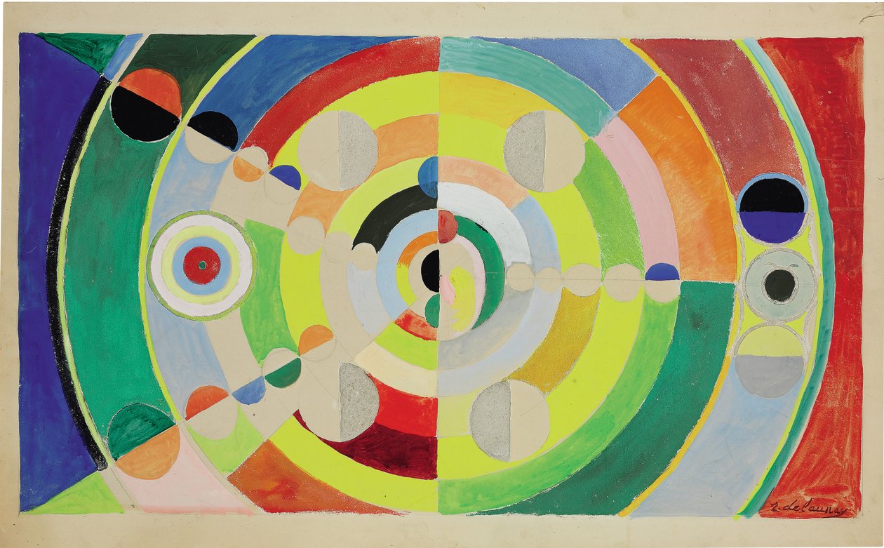 Discos en relieve de Robert Delaunay