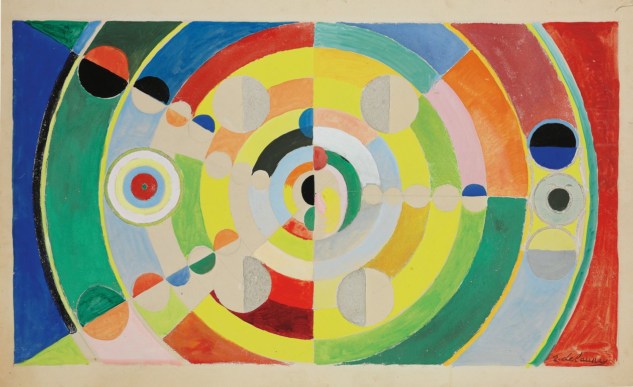 Discos en relieve de Robert Delaunay