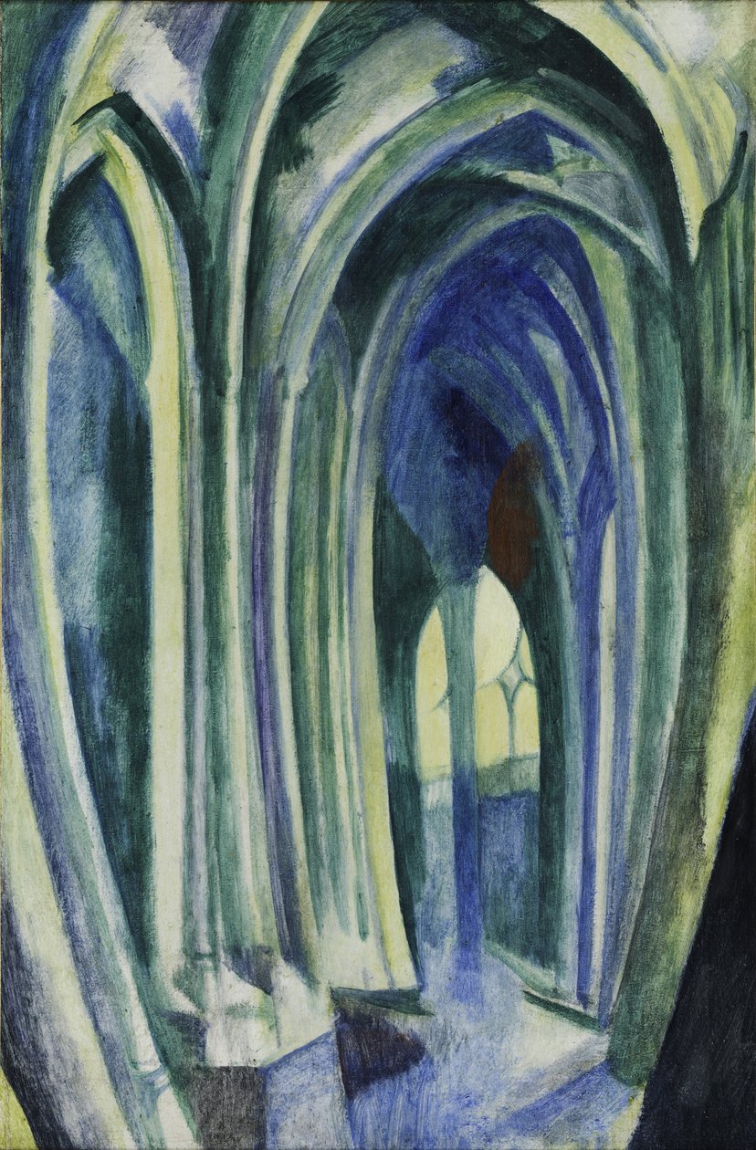 San Séverin No. 5. El arco iris de Robert Delaunay