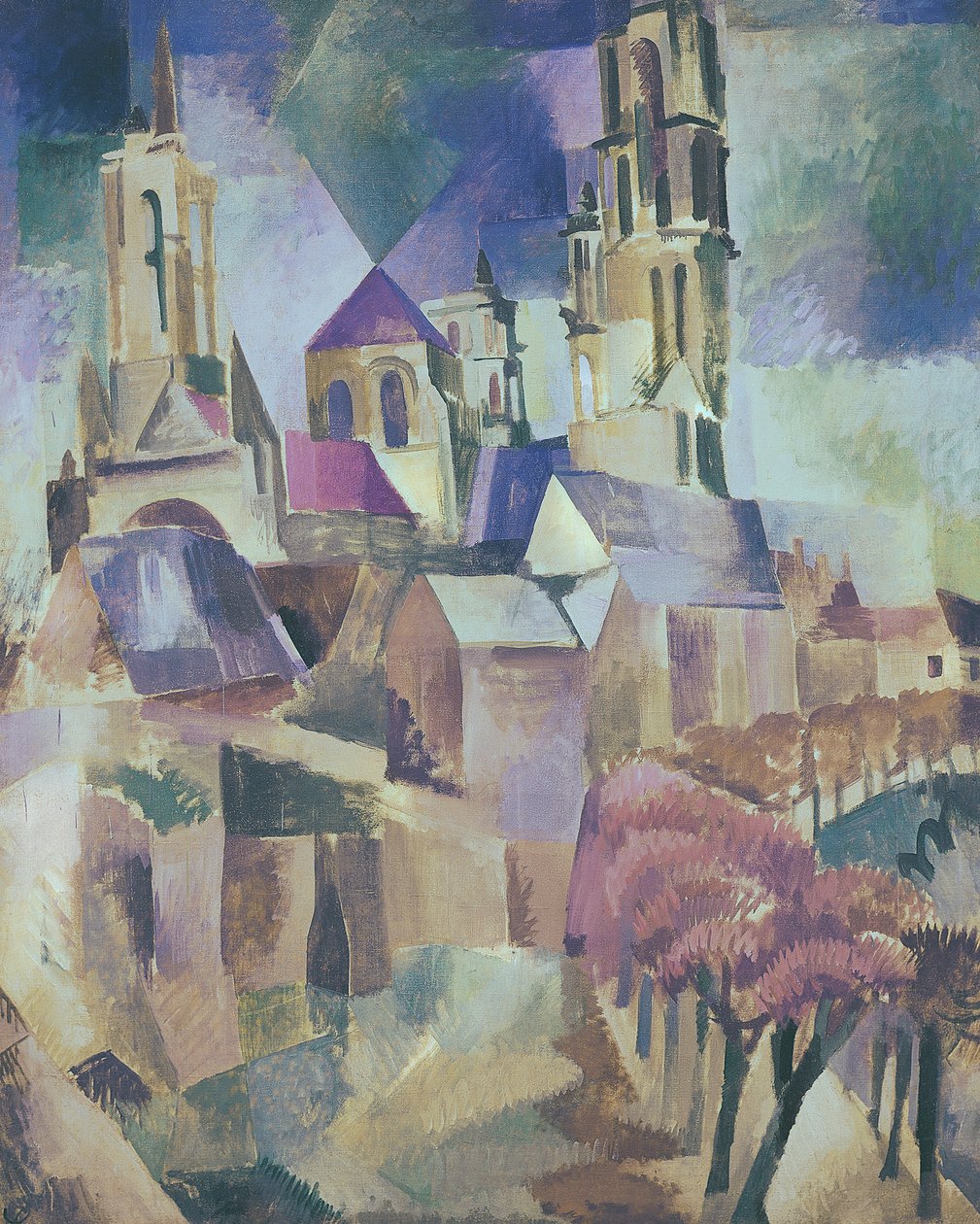 Las torres de Laon de Robert Delaunay