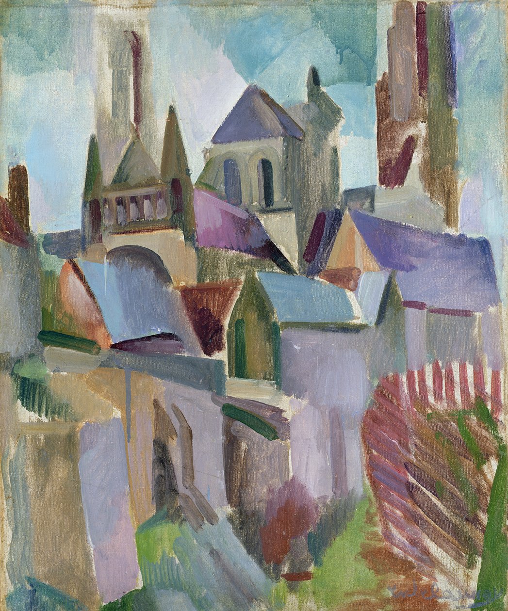 Torres de Laon de Robert Delaunay