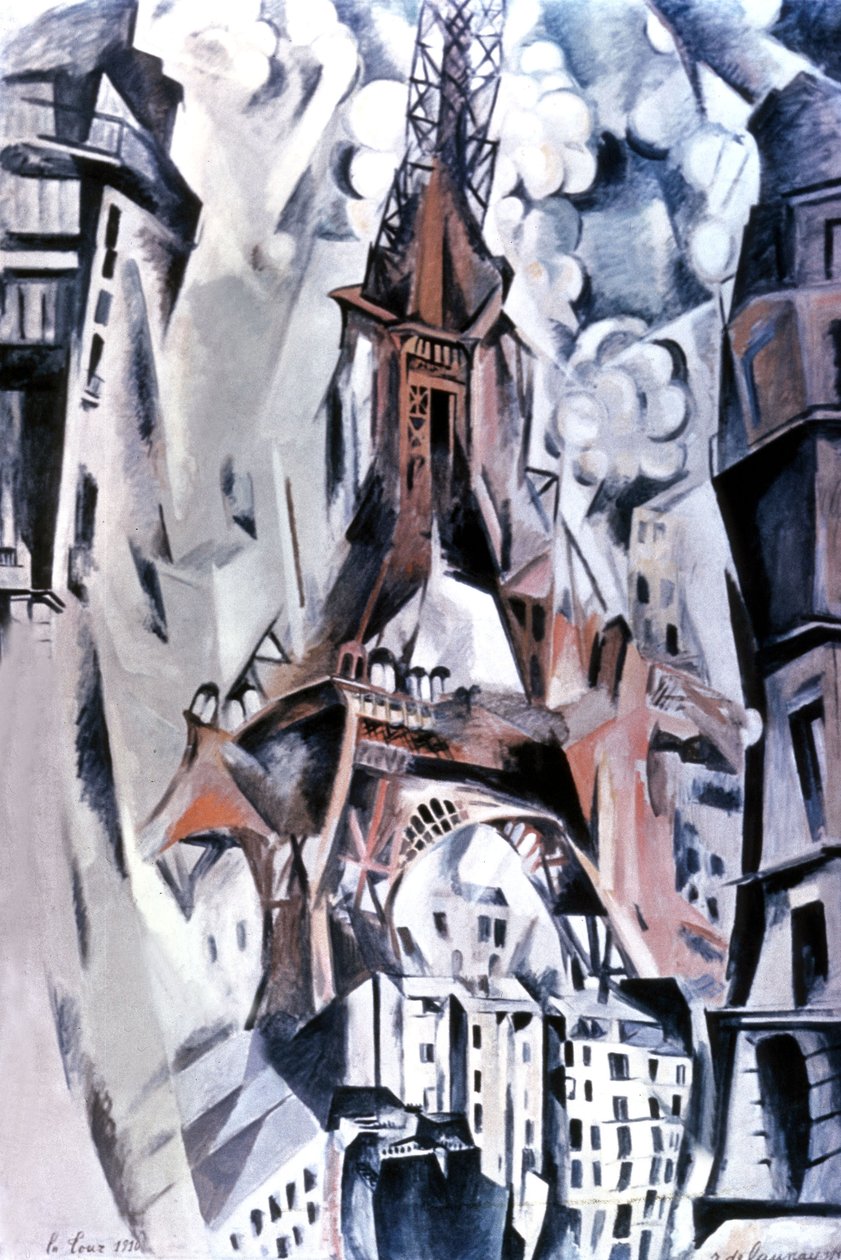 la Torre Eiffel de Robert Delaunay