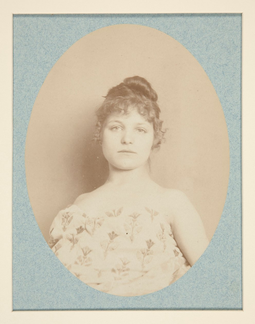 Sin título (niña) de Robert Demachy