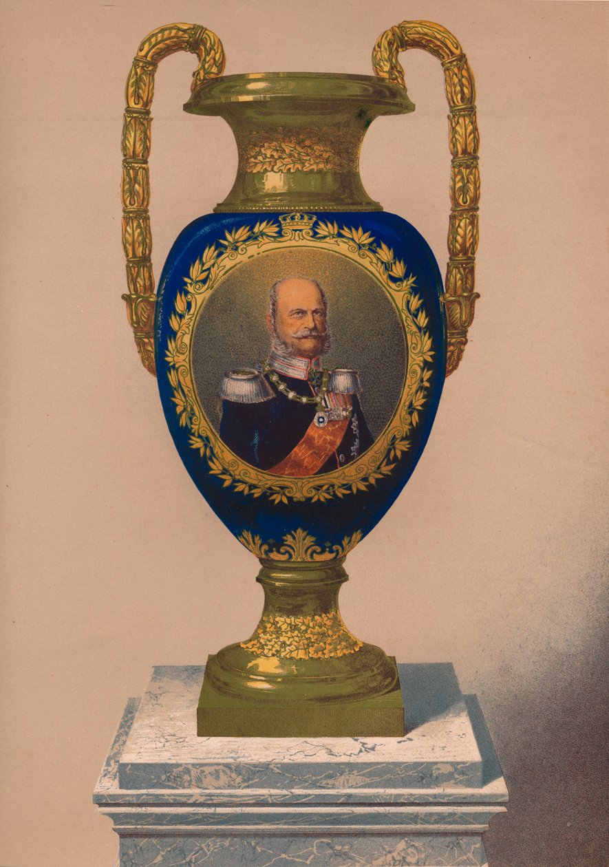 Jarrón de porcelana, 1863 de Robert Dudley