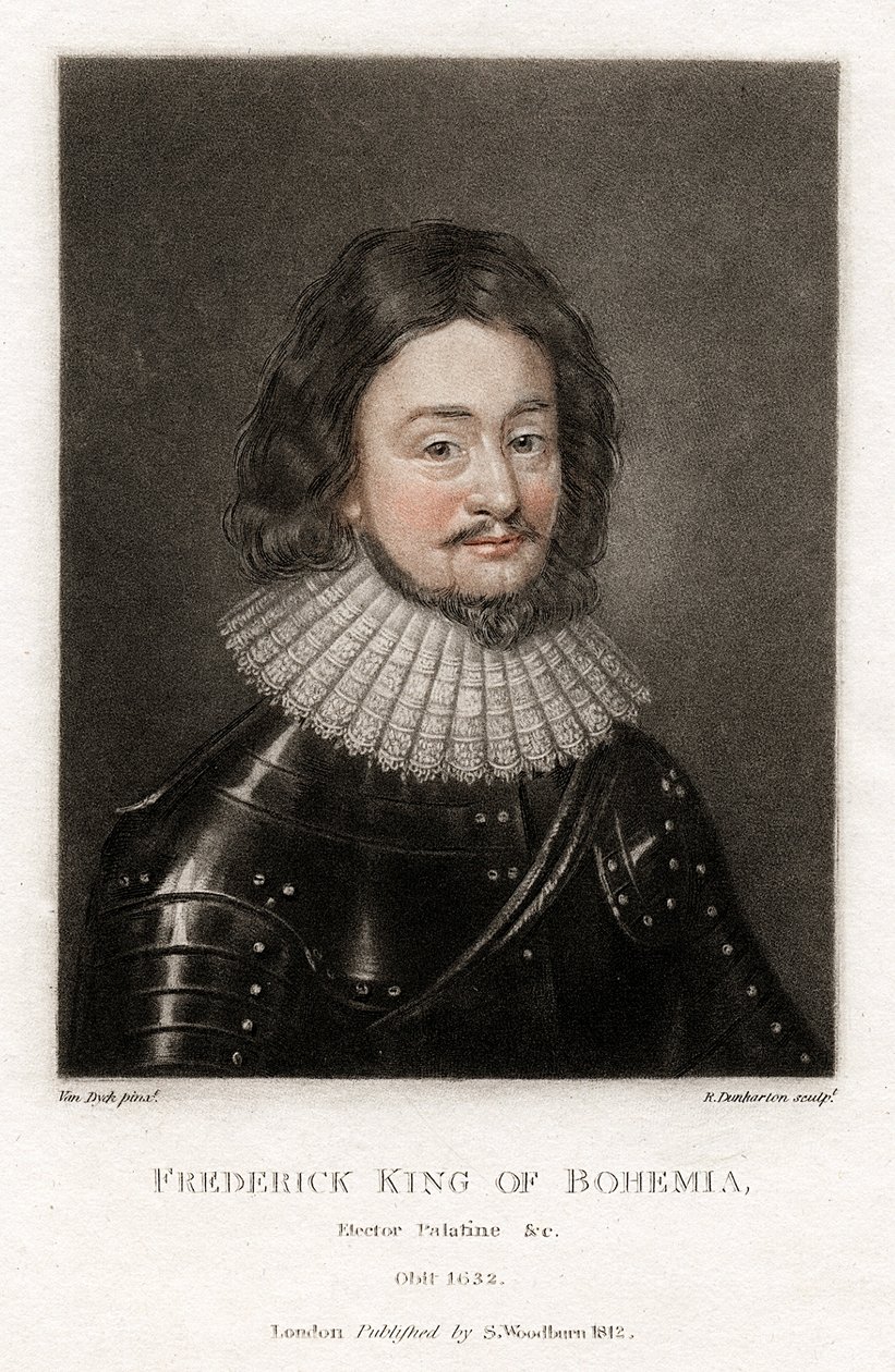 Federico V 1596-1632 el Rey de Invierno, 1812 de Robert Dunkarton