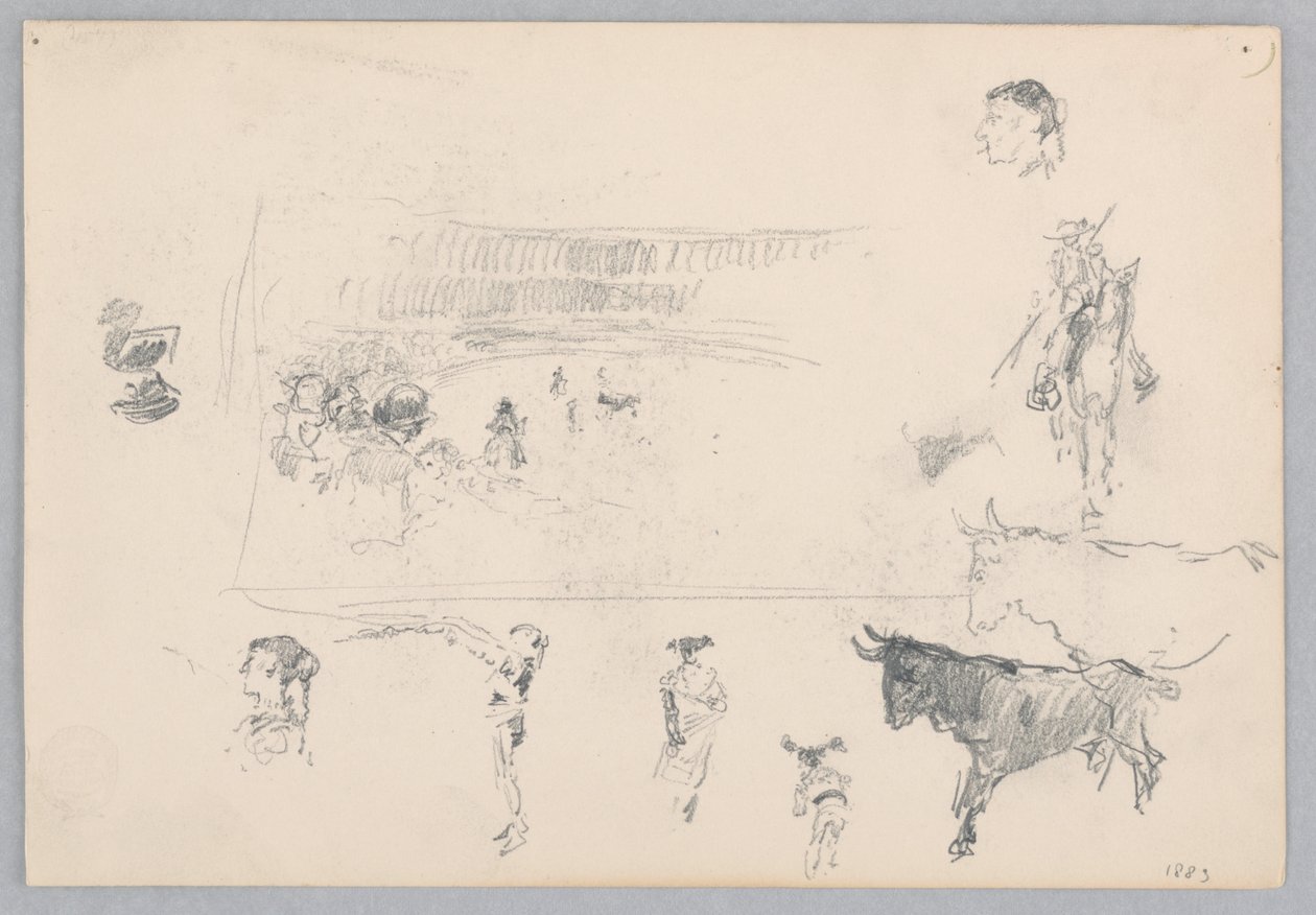 Corrida de toros, España de Robert Frederick Blum