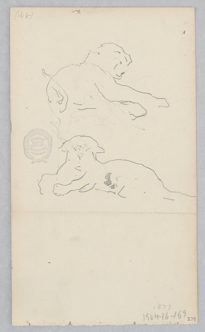 Perro de Robert Frederick Blum
