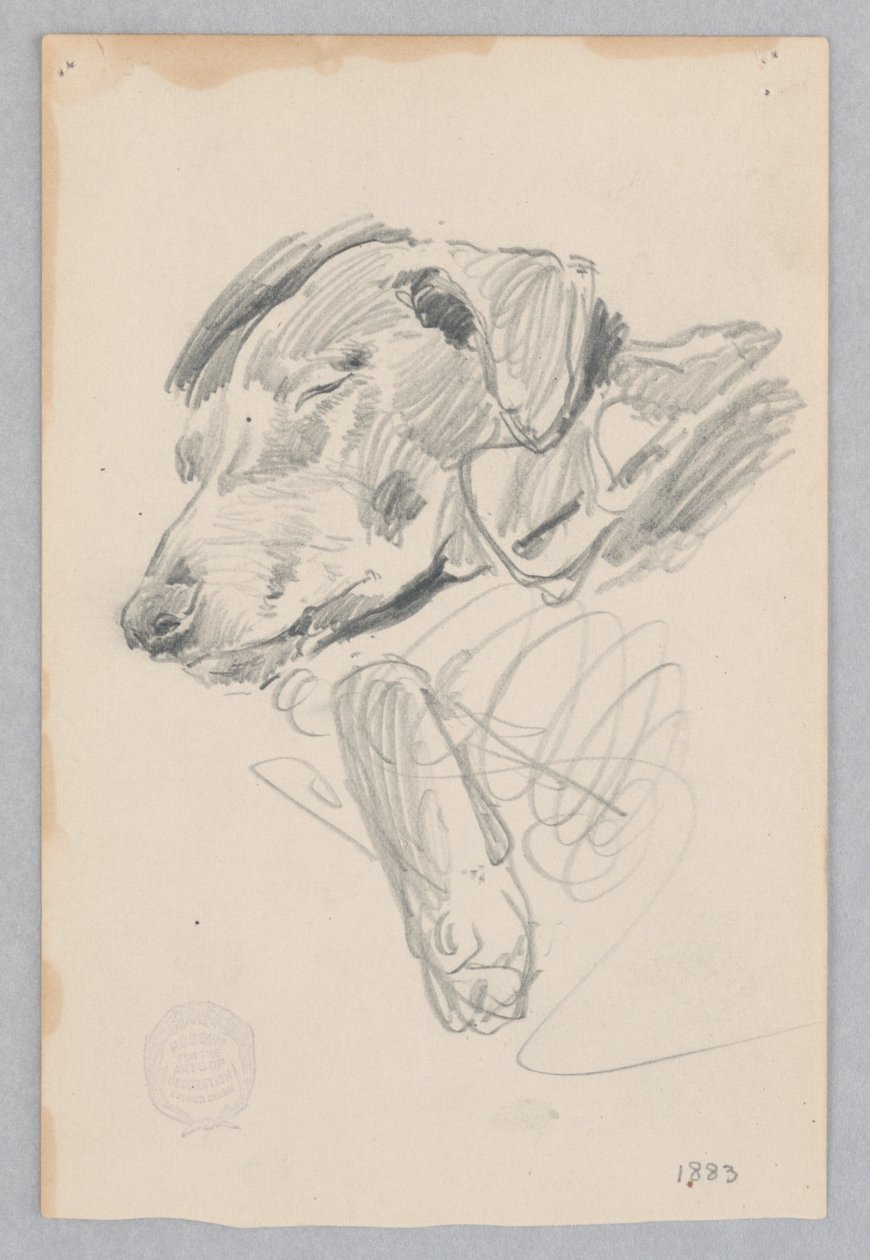 Perro de Robert Frederick Blum