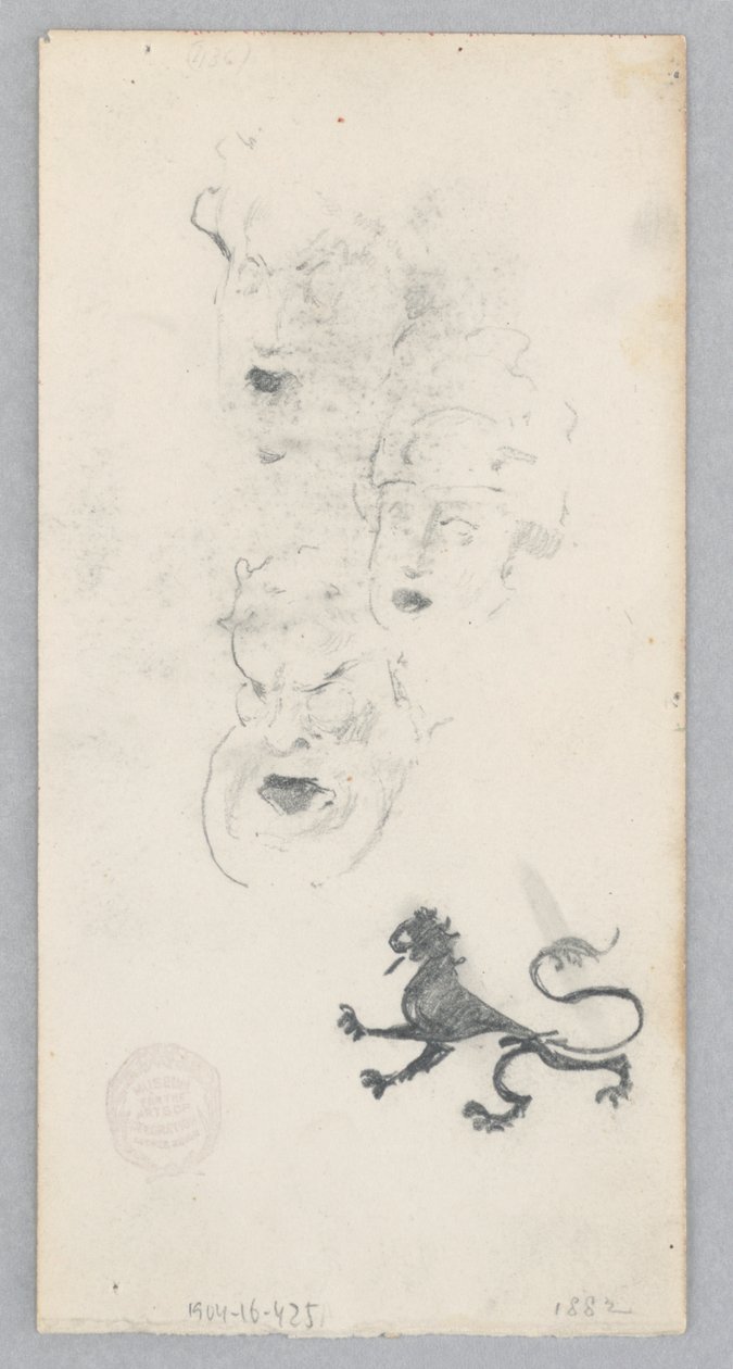 León rampante de Robert Frederick Blum