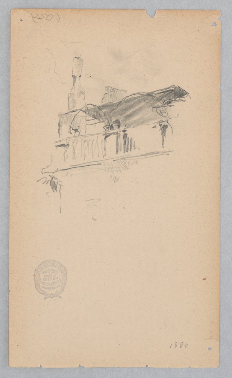 Terraza en el techo de Robert Frederick Blum