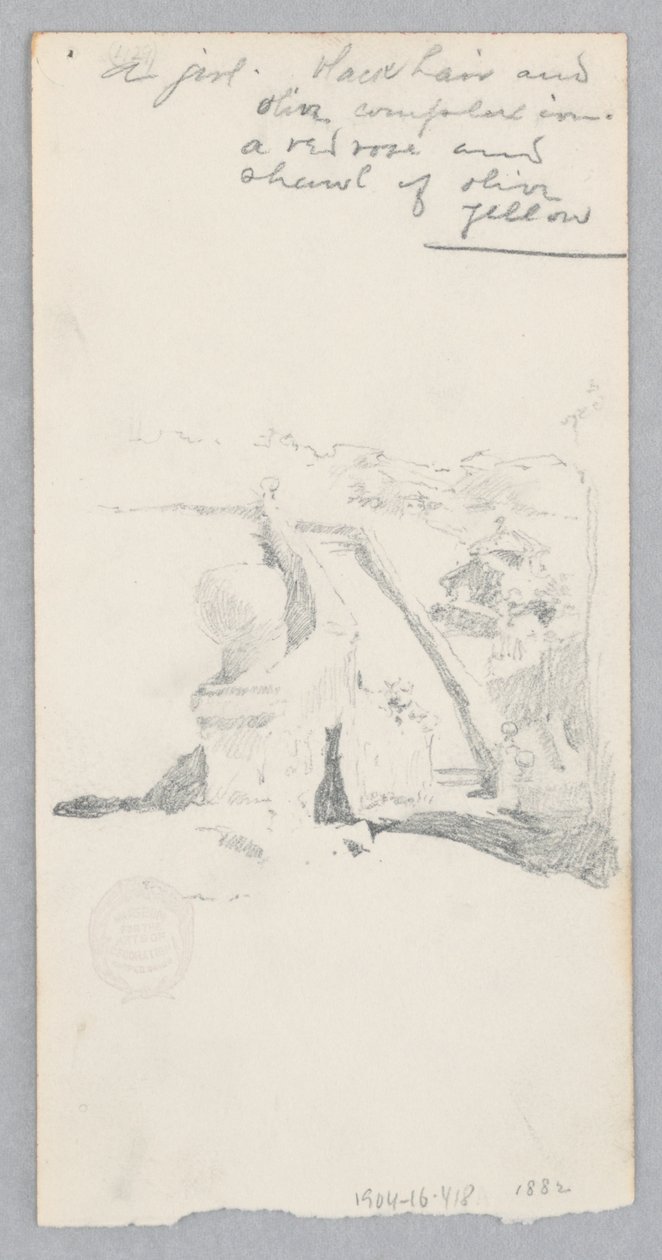 Jardín en la terraza de Robert Frederick Blum