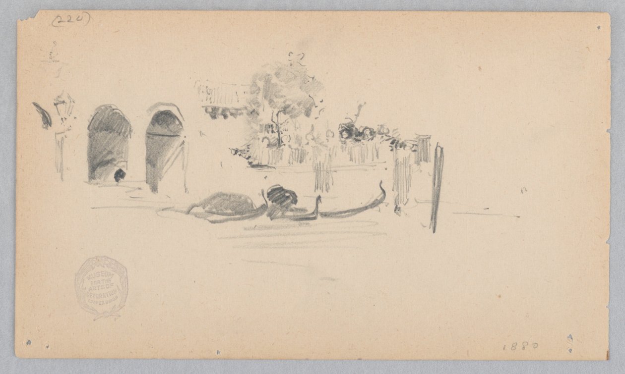 Vista de Venecia, Italia de Robert Frederick Blum