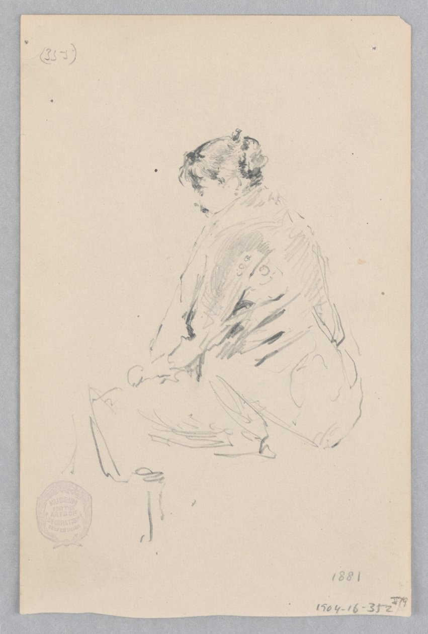 Mujer de Robert Frederick Blum
