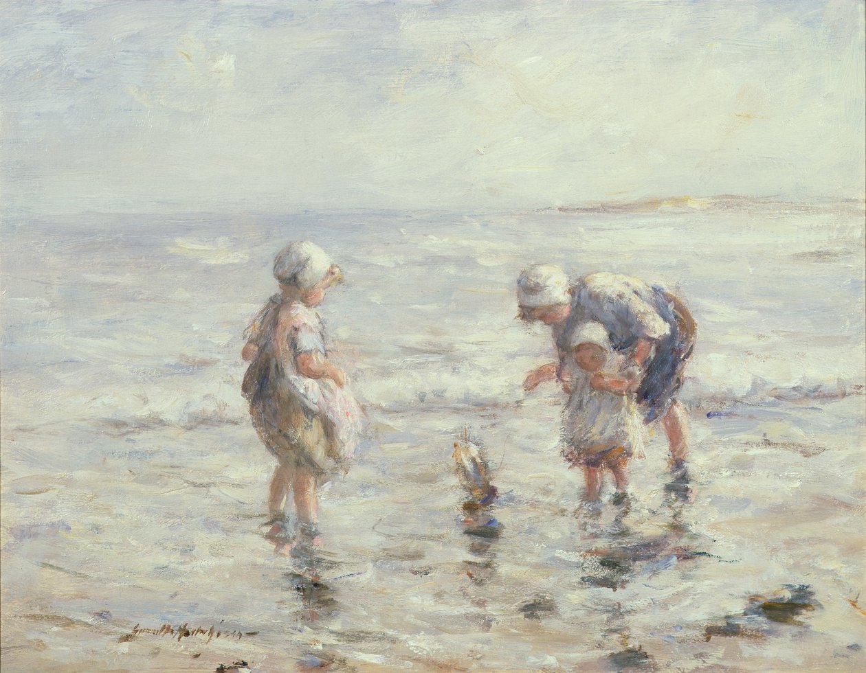 Navegando el barco de Robert Gemmell Hutchison