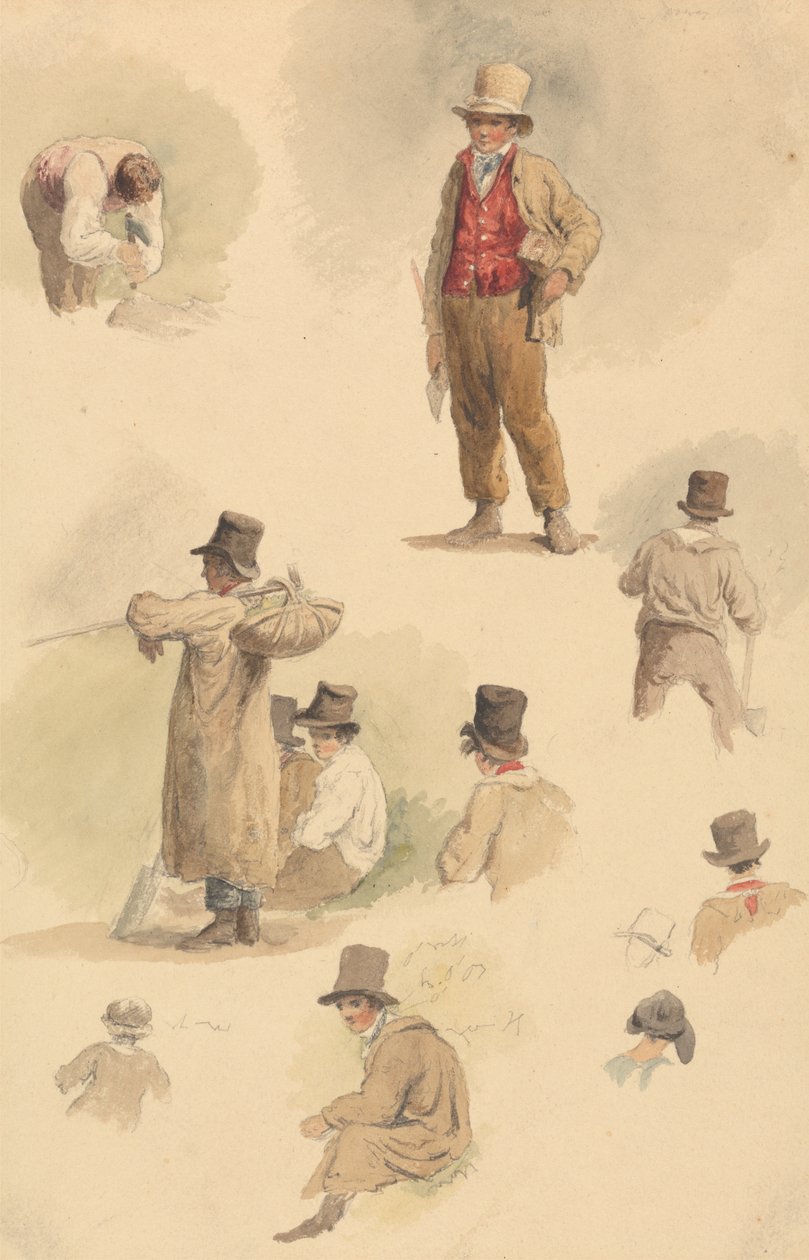 Un leñador y otros estudios de Robert Hills