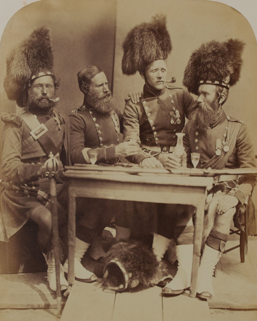 42º Highlanders (Black Watch) de Robert Howlett