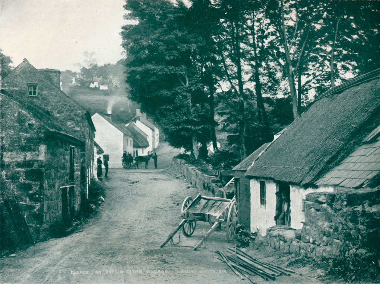 Glenoe: Un pueblo de Glynn en Antrim, c. 1903 de Robert John Welch