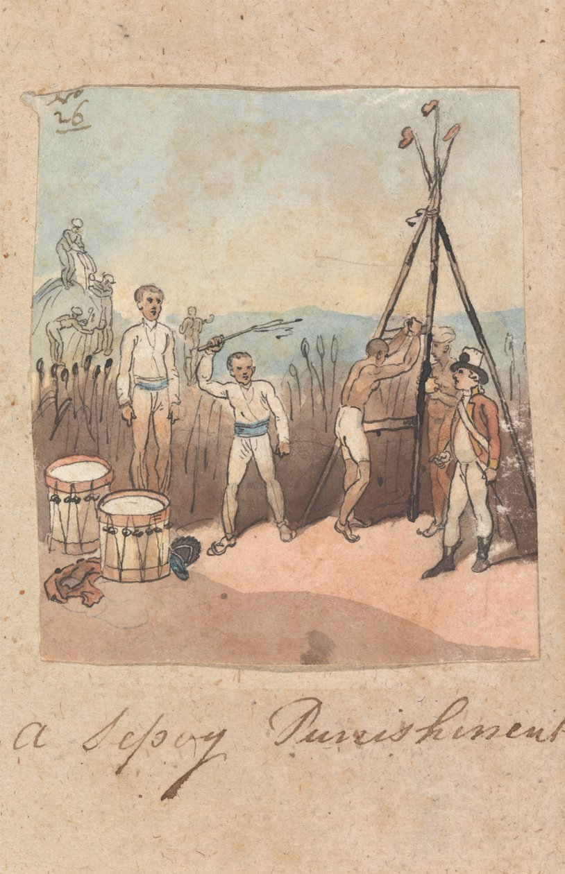 El castigo de un sepoy de Robert Mabon
