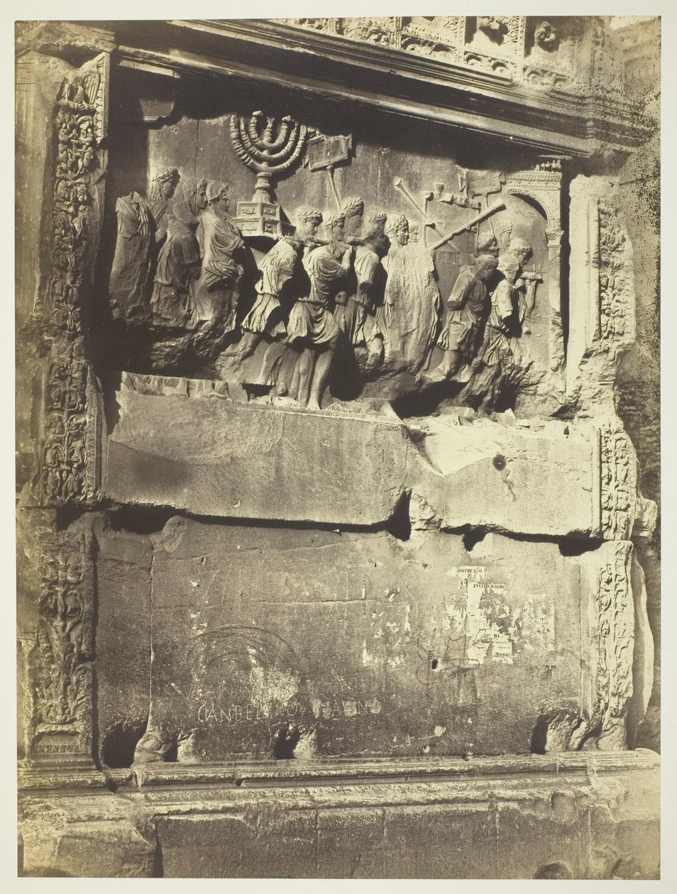 El Arco de Tito, 1855 de Robert MacPherson