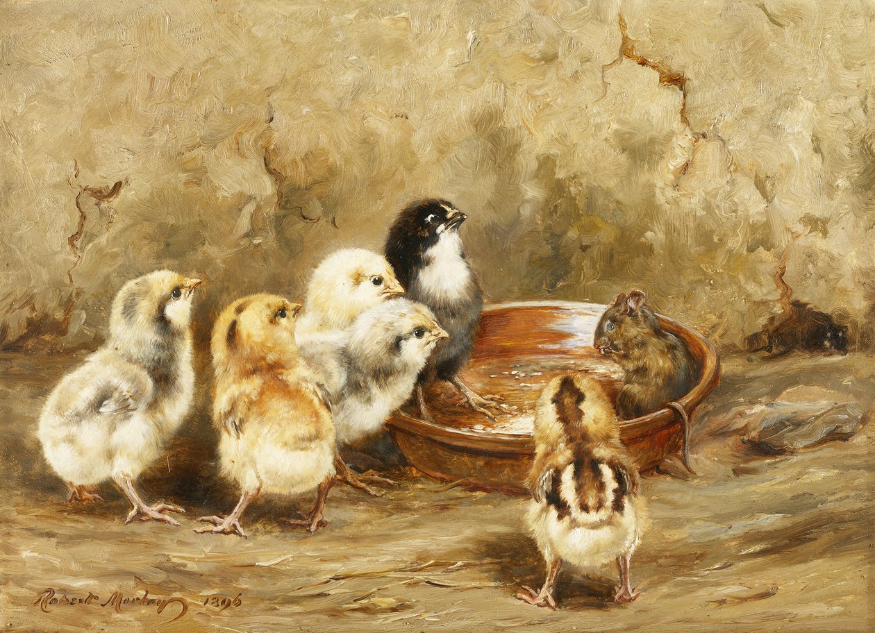 El invitado no invitado al almuerzo, 1896 de Robert Morley