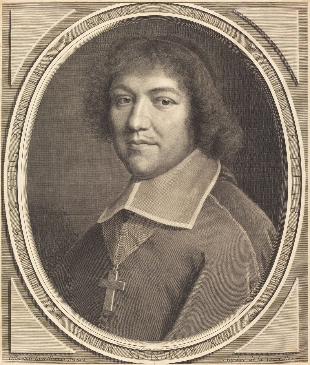 Charles-Maurice Le Tellier de Robert Nanteuil