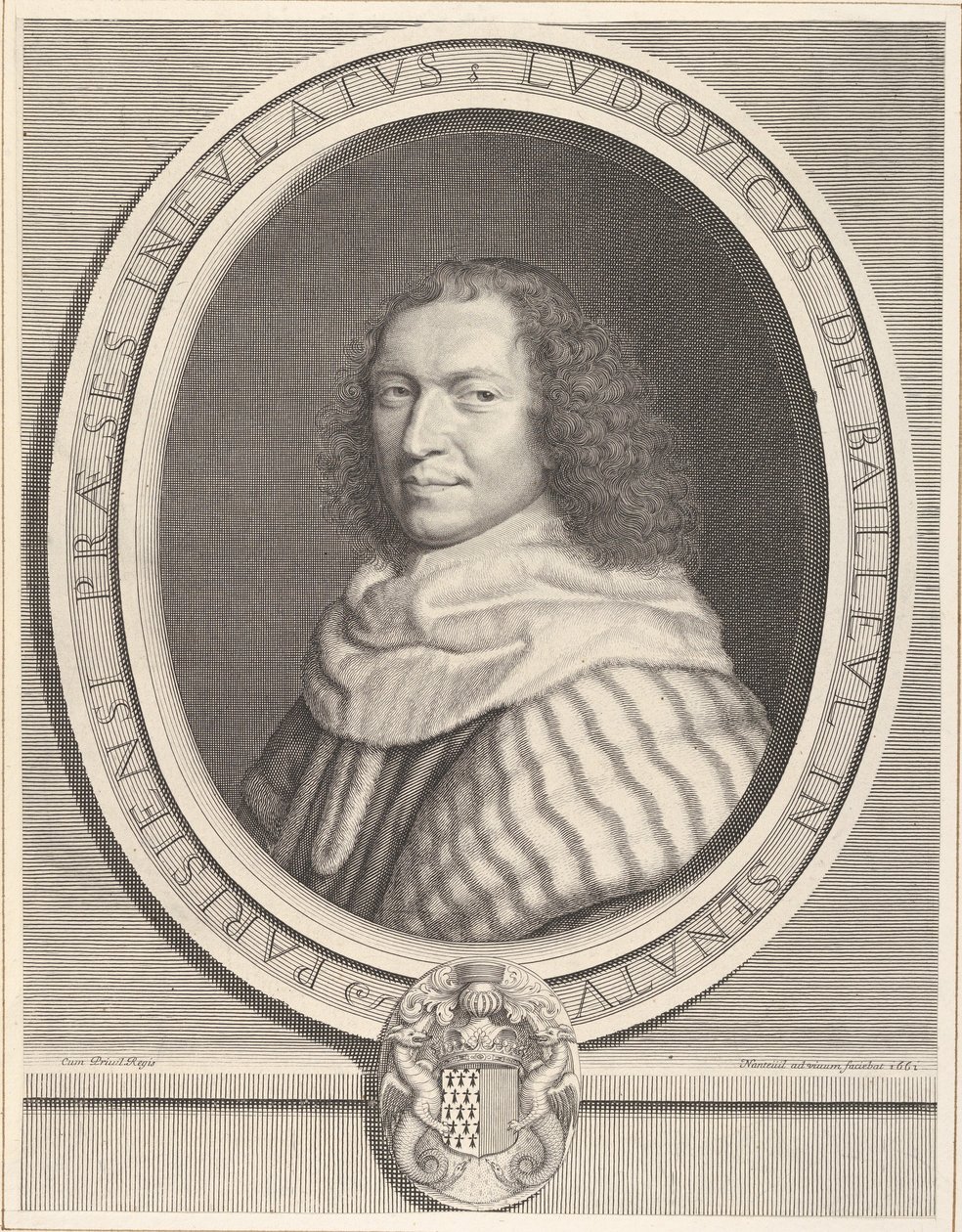 Louis-Dominique de Bailleul de Robert Nanteuil