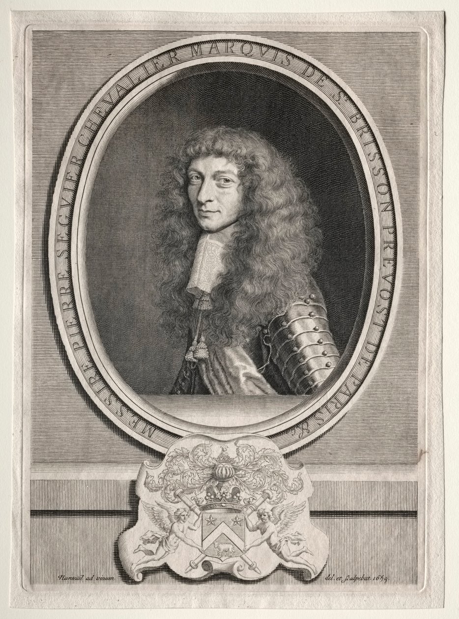 Pierre Seguier Chevalier, Marqués de St. Brisson de Robert Nanteuil