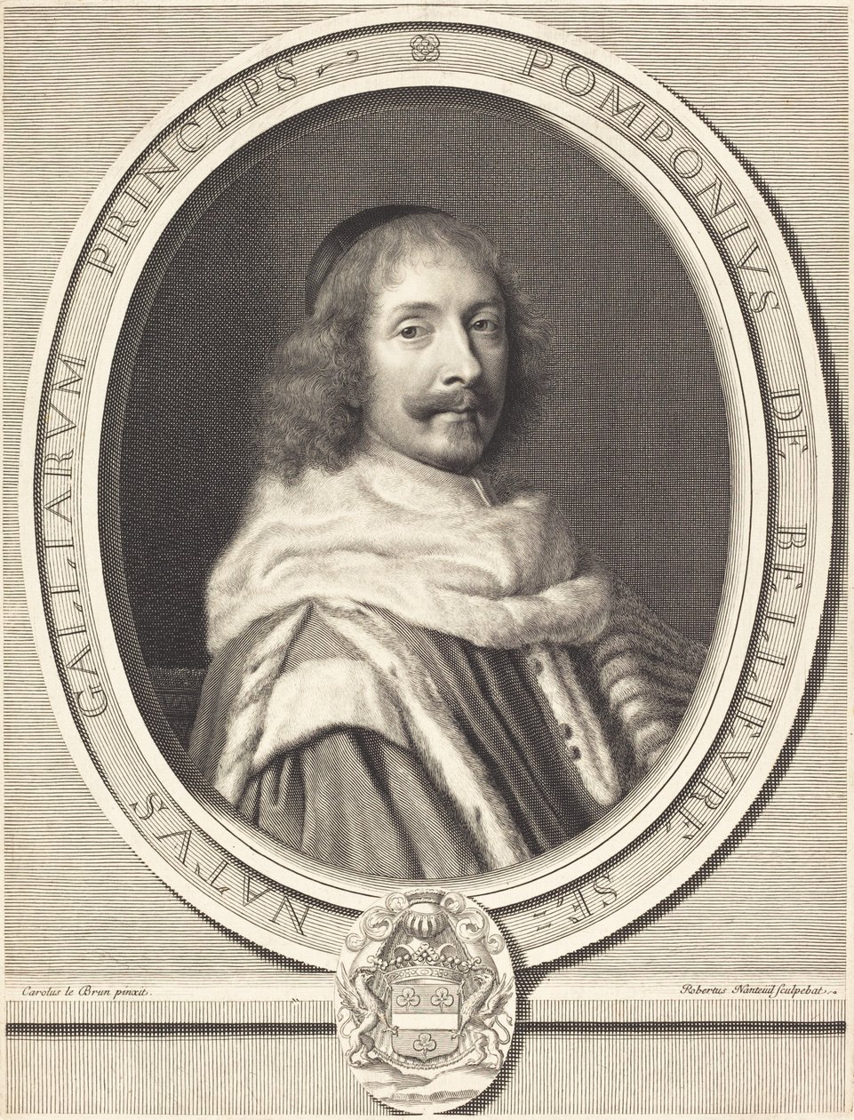 Pompone de Bellievre de Robert Nanteuil after Charles Le Brun