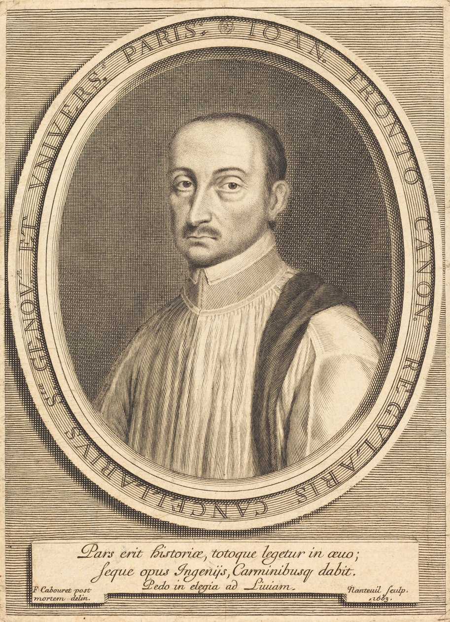 Jean Fronteau de Robert Nanteuil after F. Cabouret