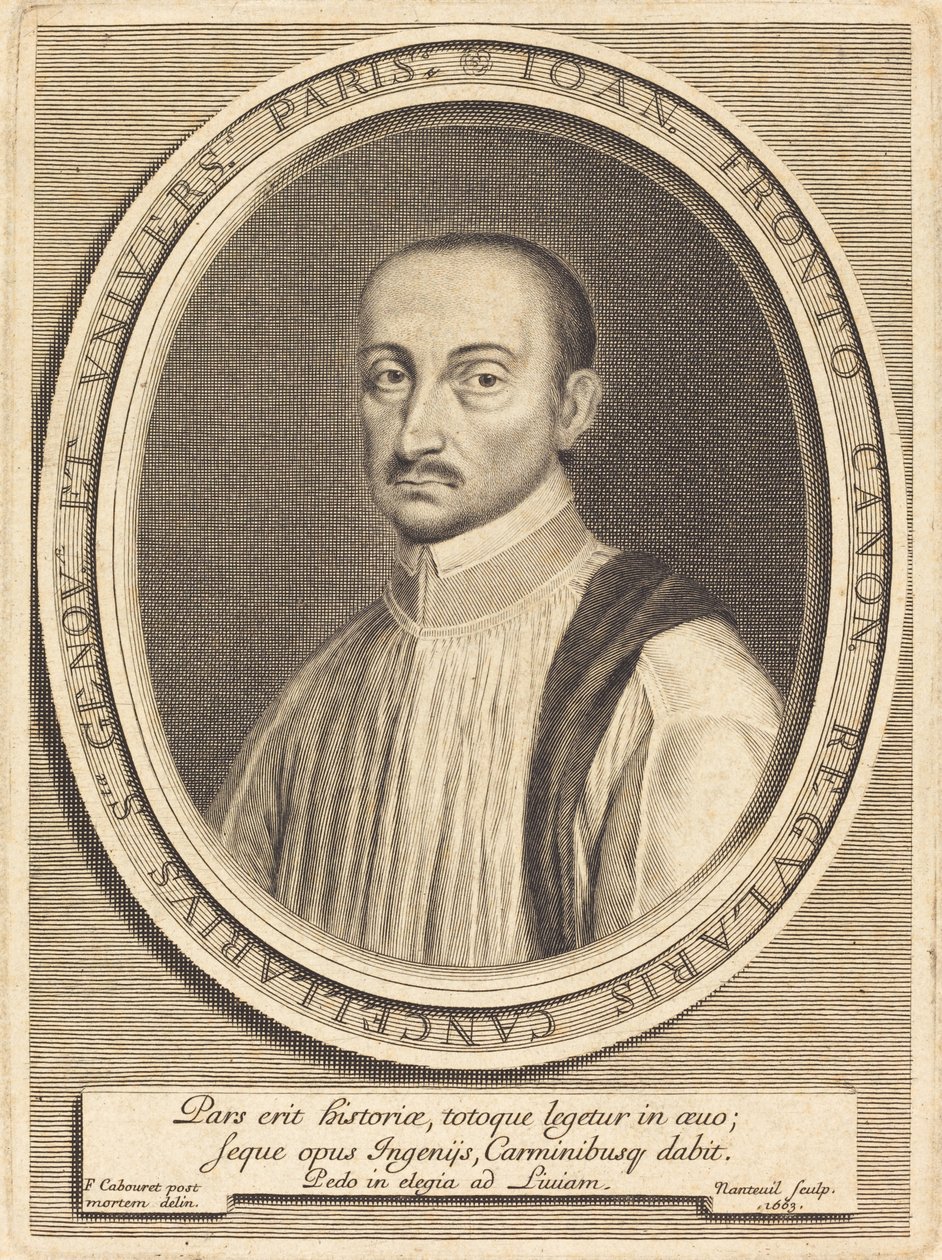 Jean Fronteau de Robert Nanteuil after F. Cabouret