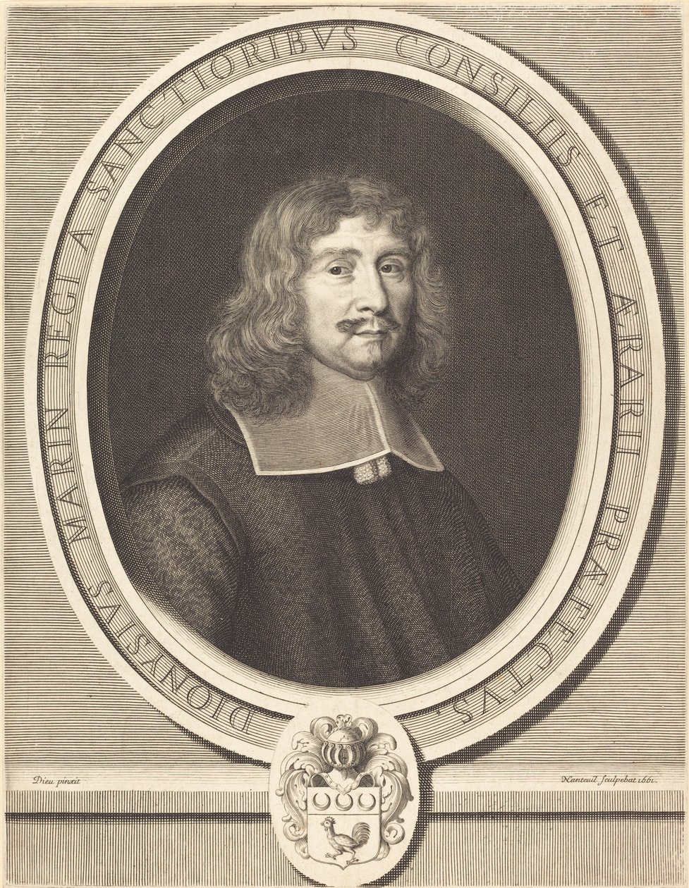 Denis Marin de Robert Nanteuil after Jean de Dieu