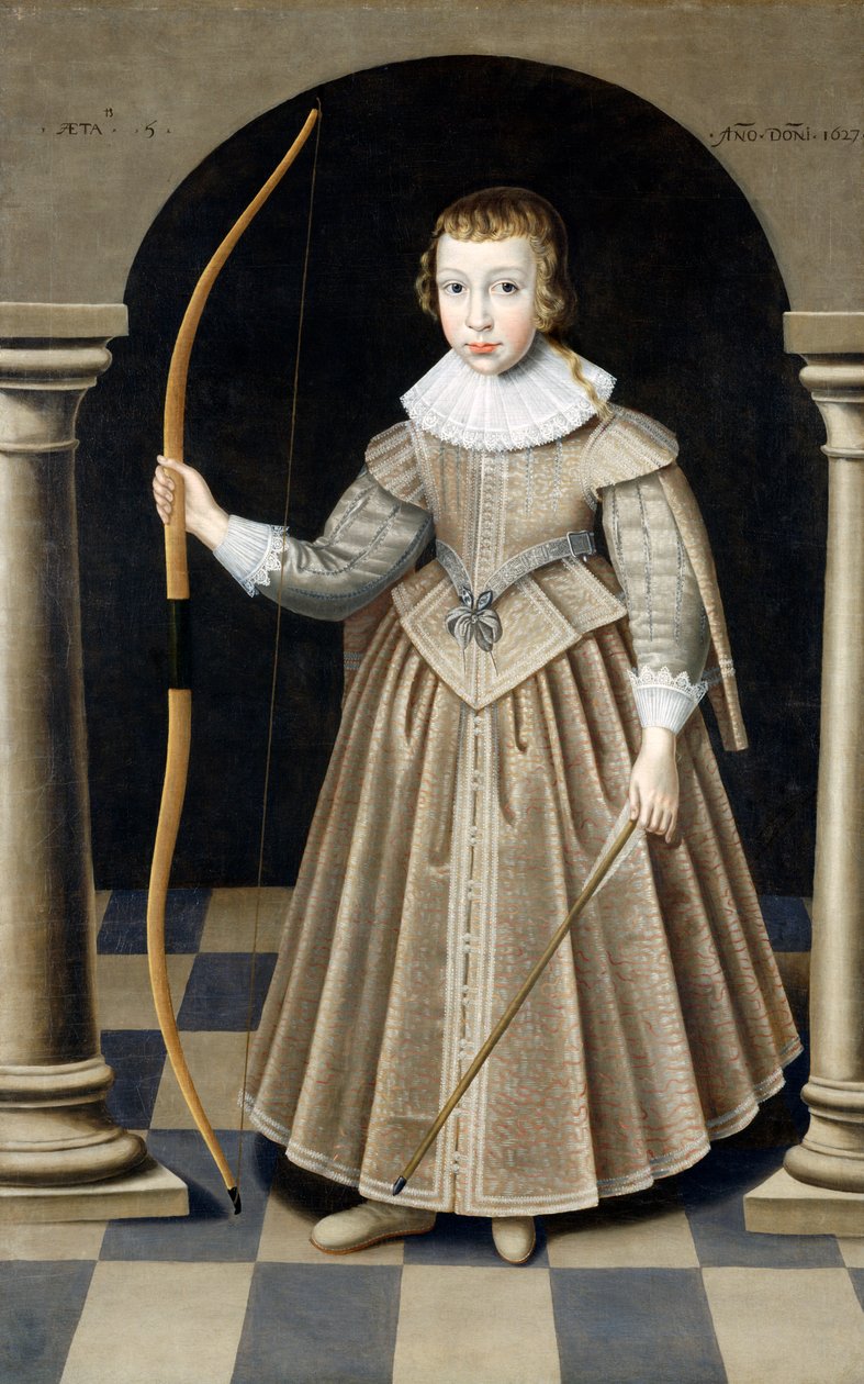 Un niño de la Familia Howard, 1627 de Robert Peake