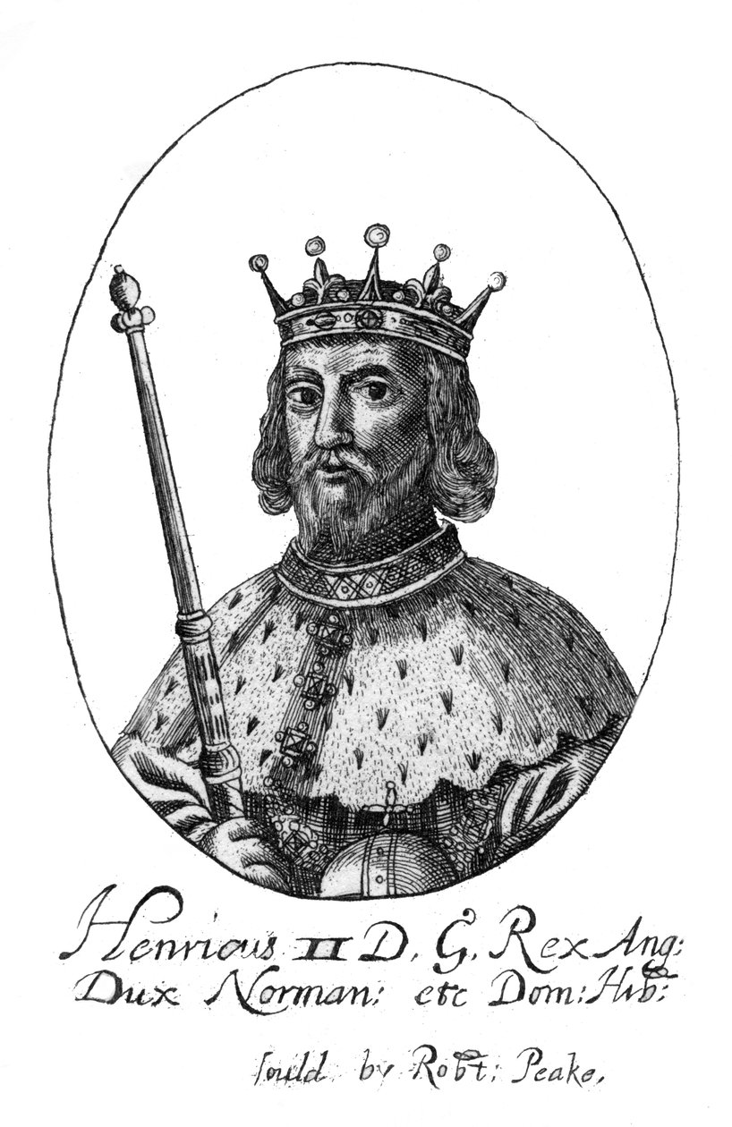 Enrique II, Rey de Inglaterra de Robert Peake