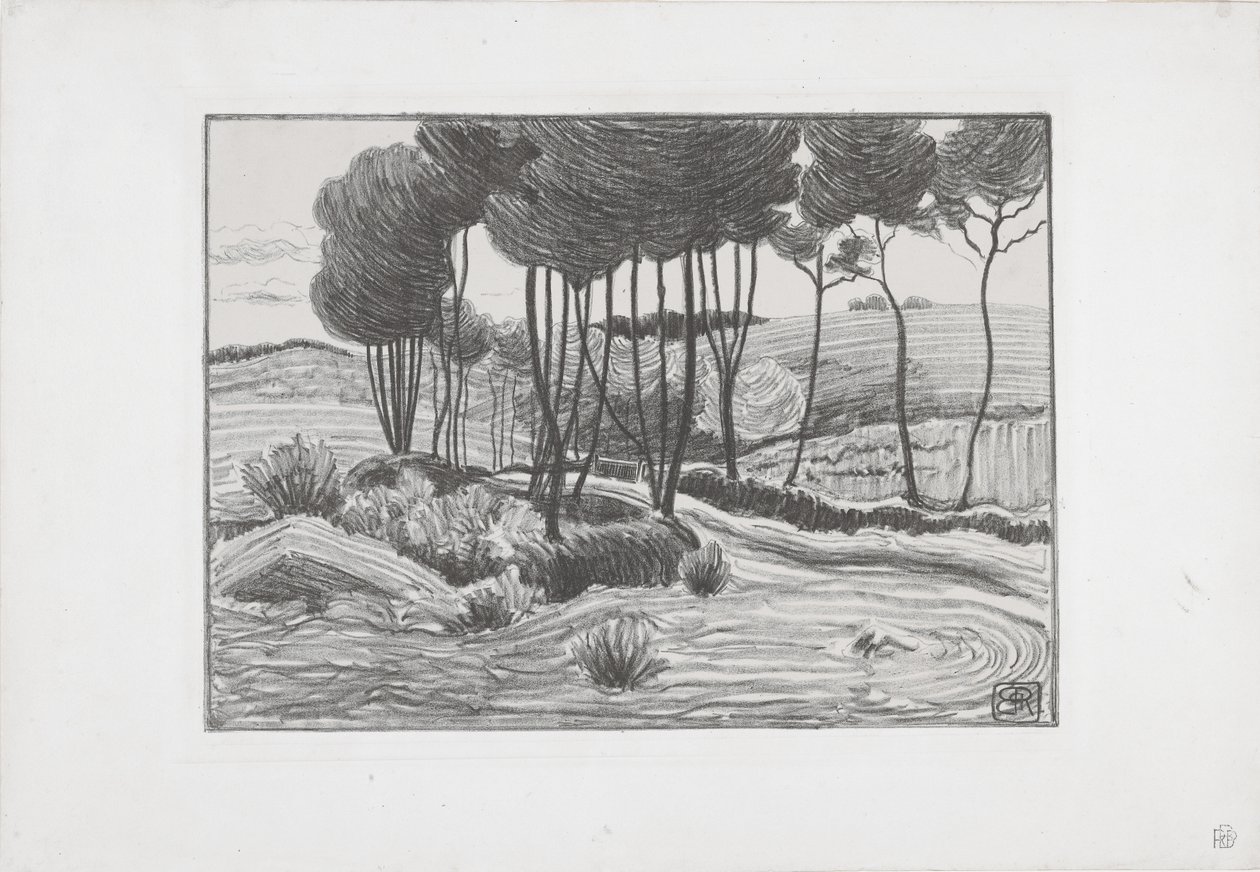 Los álamos de Robert Polhill Bevan