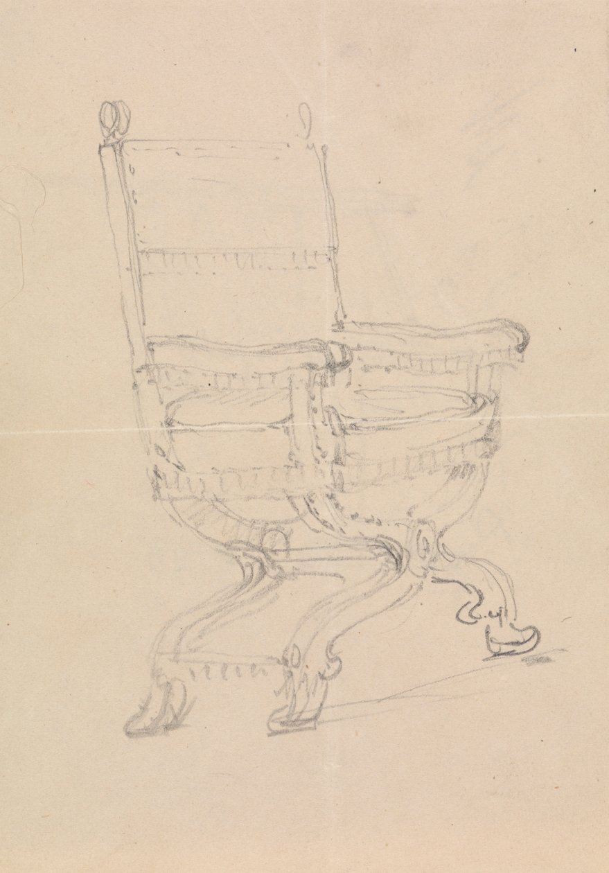 Estudio de una silla de Robert Smirke