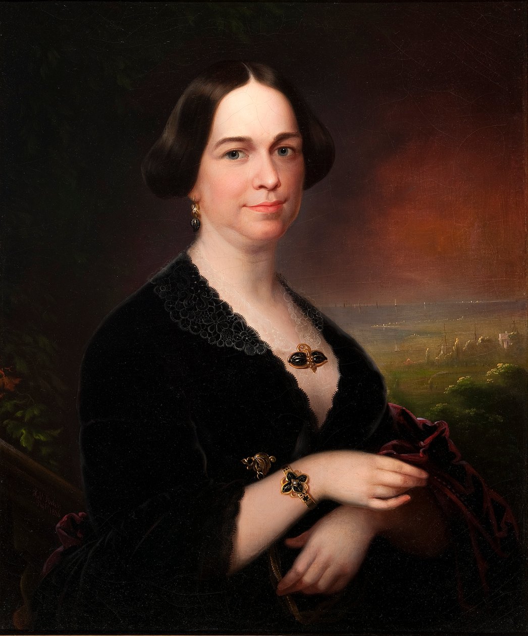 Sally Ann Ross Paynter (óleo sobre lienzo) de Robert Street