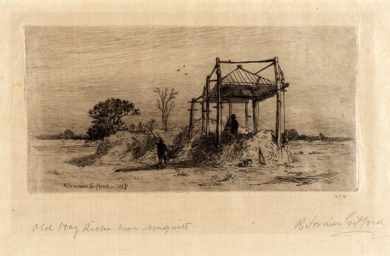 Old Hay Rick cerca de Nonquitt de Robert Swain Gifford