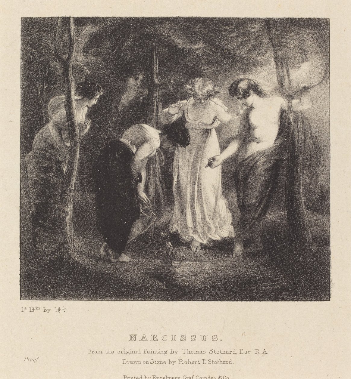 Narciso de Robert T. Stothard after Thomas Stothard